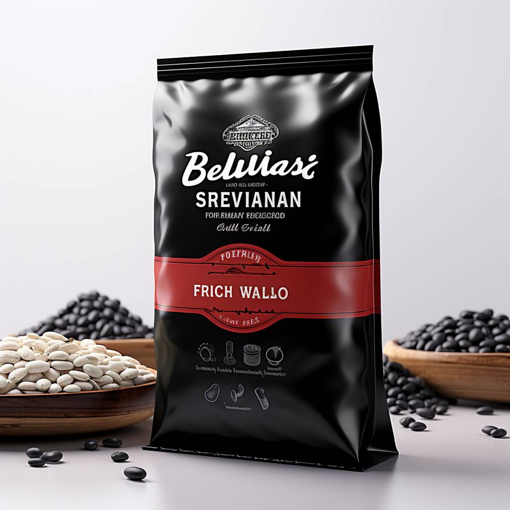 Black Beans Brick Bag