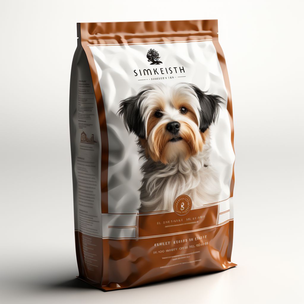 Dog Food Gusseted Bag