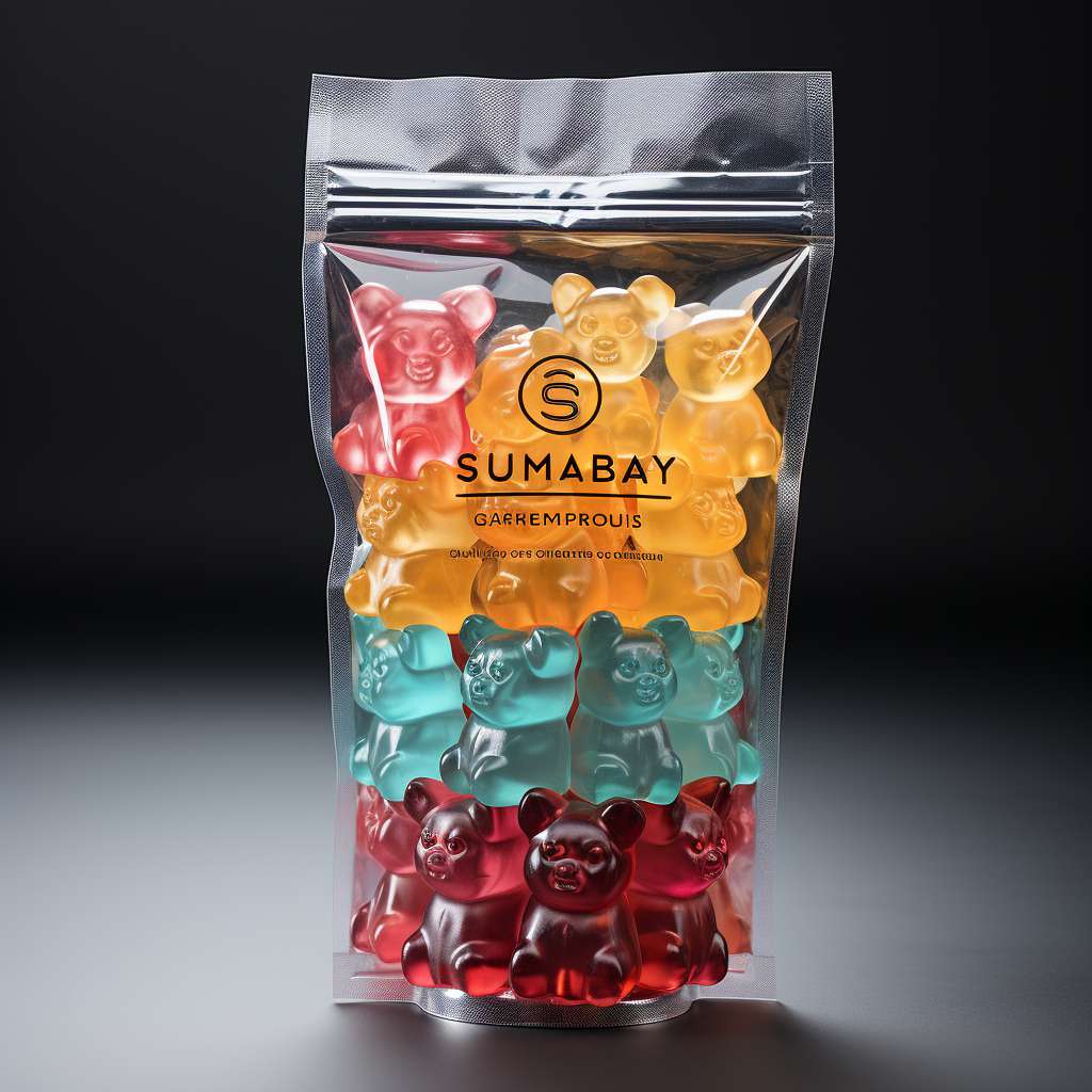 Gummy Bears Gusseted Bag