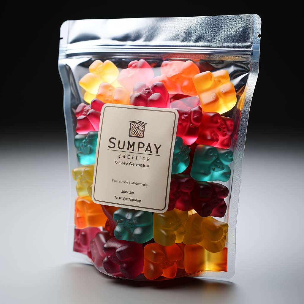 Gummy Bears Gusseted Bag