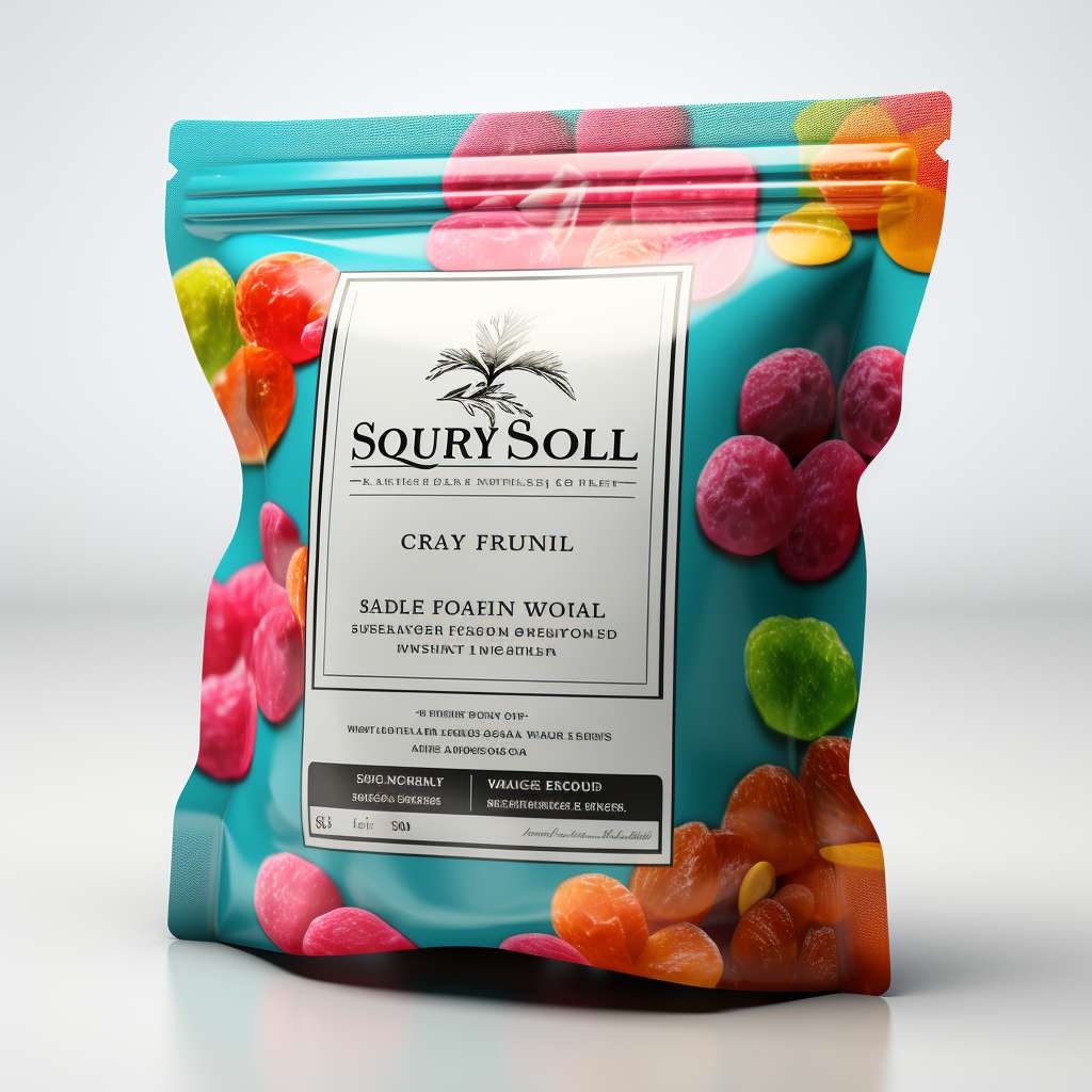 Sour Candy Pillow Bag