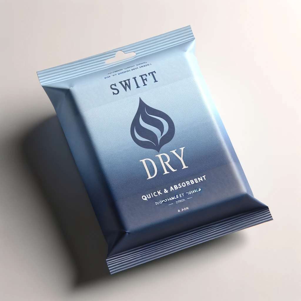 SwiftDry Disposable Towel Packaging
