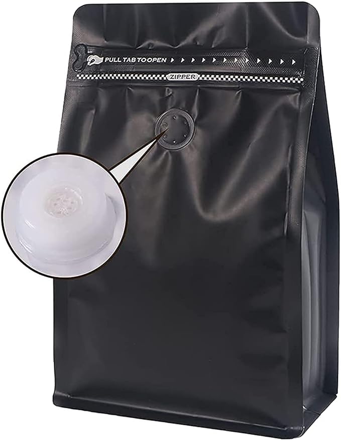 AromaFlow Coffee Beans Valve Pouches