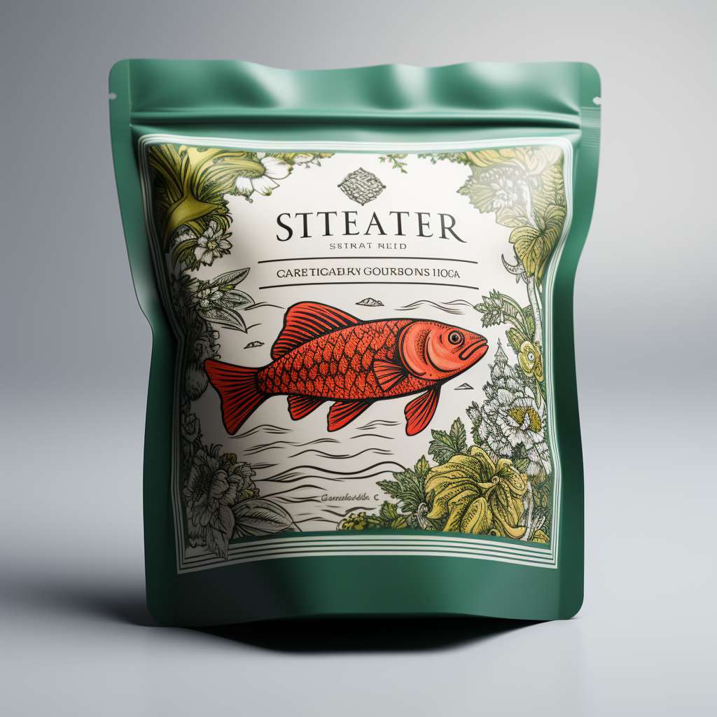 Fish Food Pillow Bag