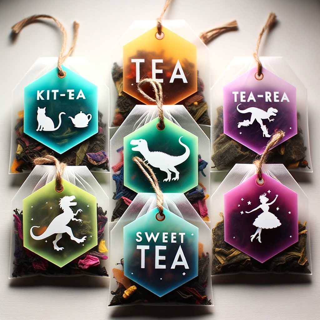 XLD custom tea bag labels