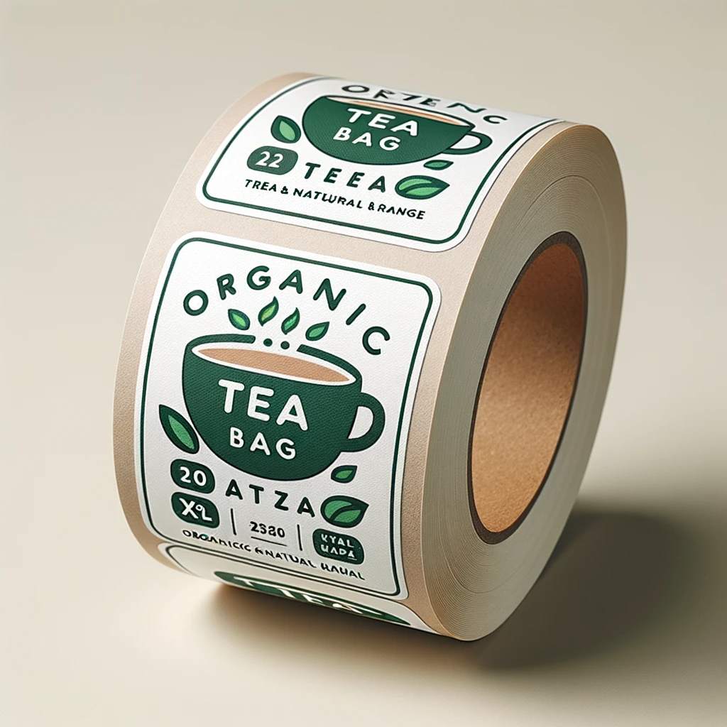 XLD printed teabag tags