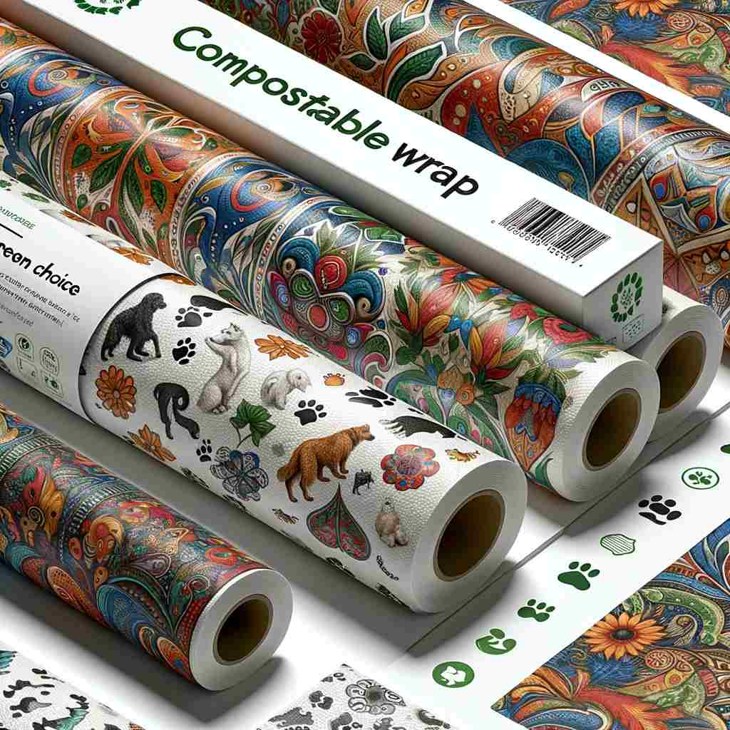 printed paper rolls for pet toys