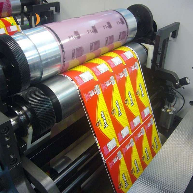 printed roll stock packaging